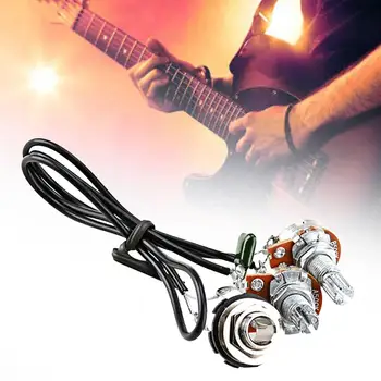Гитарный потенциометр, жгут проводов для гитары, 3-позиционный тумблер, усилитель громкости для