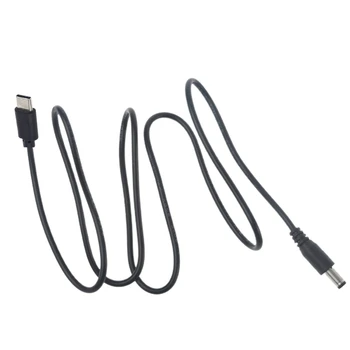 USB C Type-C до 5,5x2,1 мм Кабель питания на 5 В для маршрутизатора, светодиодного вентилятора, любых устройств на 5 В