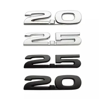 цифровые автомобильные наклейки 2.0 2.5 для Mazda tail модификация заднего багажника аксессуары номер водоизмещения декоративные наклейки со стороны кузова