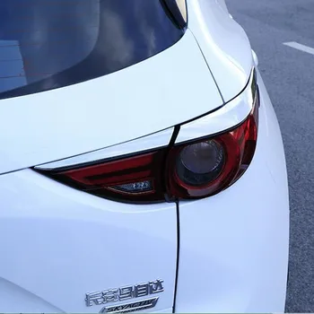 Накладка заднего фонаря автомобиля Mazda CX-5 2017 2019, abs хром, автоаксессуары, 4шт