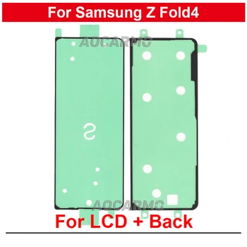 Клей для задней крышки Samsung Galaxy Z Fold 4 Fold4 F936, наклейка на ЖК-дисплей, полный комплект клейкой ленты