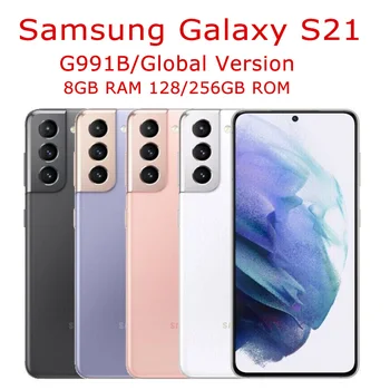 Оригинальный Разблокированный Samsung Galaxy S21 5G G991B / DS 6,2 