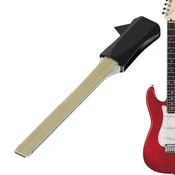Гитарный смычок со встроенным медиатором, двухсторонний аксессуар для гитары из хвоща, инструменты для игры на гитаре с щипковыми струнами двойного назначения