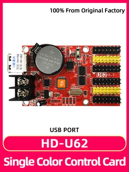 Huidu HD-U62 Рекламный Щит Электронный Экран USB Порт Основная Плата Внутренний Светодиодный Дисплей Карта Управления HUB12 HUB08
